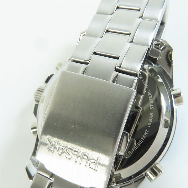 実際に弊社で買取させて頂いたSEIKO/セイコー PULSAR/パルサー クォーツ腕時計/デジアナ/N021-X001 【動作未確認】の画像 6枚目