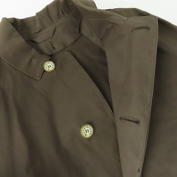 実際に弊社で買取させて頂いたMACKINTOSH/マッキントッシュ ステンカラーコート ID/IX/ZR/40の画像 4枚目