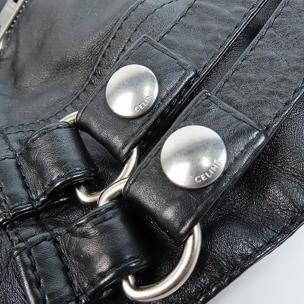 実際に弊社で買取させて頂いたCELINE by Hedi Slimane/セリーヌバイエディスリマン ライダースジャケット 2E467297D/44の画像 8枚目