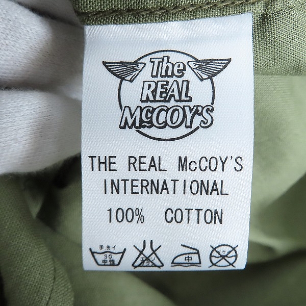 実際に弊社で買取させて頂いたThe REAL McCOY'S/リアルマッコイズ ミリタリーシャツ 72085/15の画像 3枚目