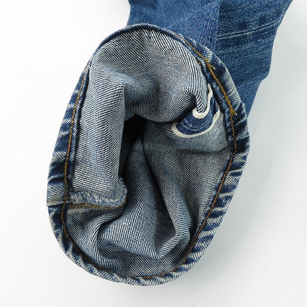 実際に弊社で買取させて頂いたLevi's/リーバイス 501 BIG E 復刻 バレンシア工場 刻印555 デニムパンツ W32L38の画像 8枚目