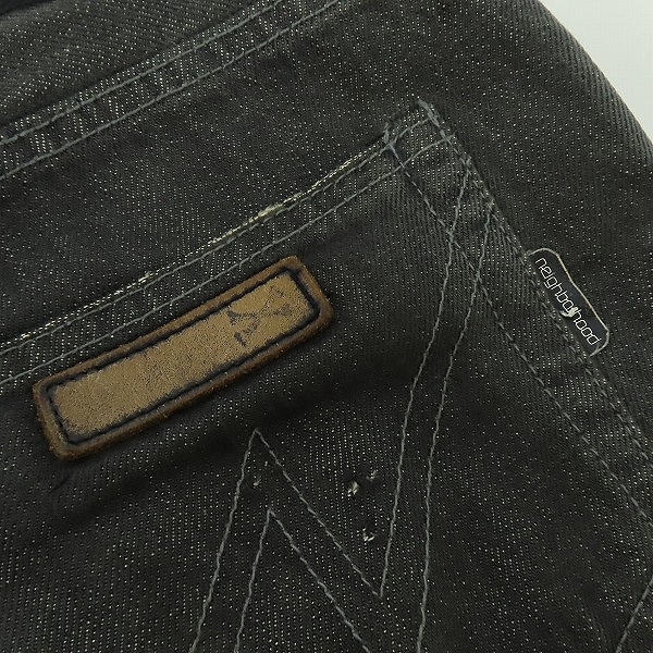実際に弊社で買取させて頂いた【難あり】NEIGHBORHOOD/ネイバーフッド SAVAGE DENIM 01 ダメージ加工 デニムパンツ DCNH-PT-10 XLの画像 3枚目