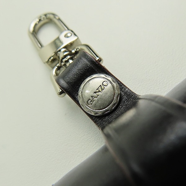 実際に弊社で買取させて頂いたGANZO/ガンゾ AVON エイボン ラウンドファスナーキーケース 59074の画像 5枚目