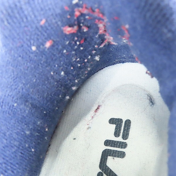 実際に弊社で買取させて頂いたFILA/フィラ Mujer Disruptor/ディスラプター エナメル 厚底スニーカー 5XM00805-421/25の画像 7枚目