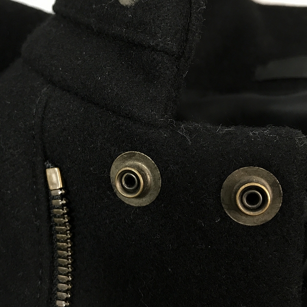 実際に弊社で買取させて頂いた【JPタグ】GIVENCHY/ジバンシー ウールコート 13F 0216 046 黒/48の画像 7枚目