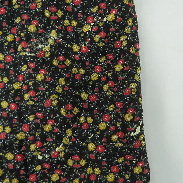 実際に弊社で買取させて頂いたEVISU/エヴィス 花柄シャツ 半袖/長袖 ブラック 2点セットの画像 3枚目