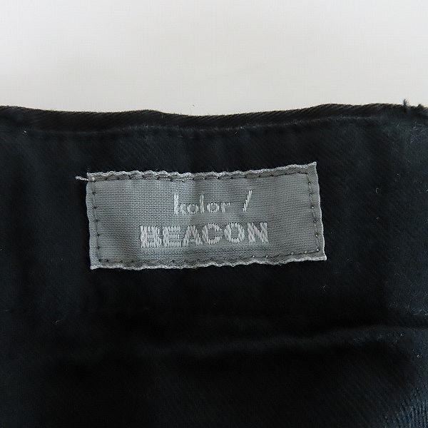 実際に弊社で買取させて頂いたkolor/カラー BEACON  ワイドテーパードパンツ 18WBM-P15161S /3の画像 3枚目