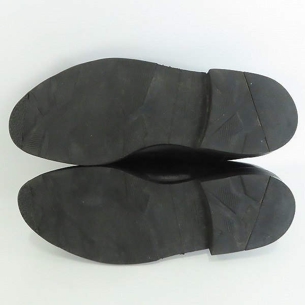 実際に弊社で買取させて頂いたParaboot/パラブーツ AVIGNON/アヴィニョン レザーシューズ ブラックの画像 2枚目