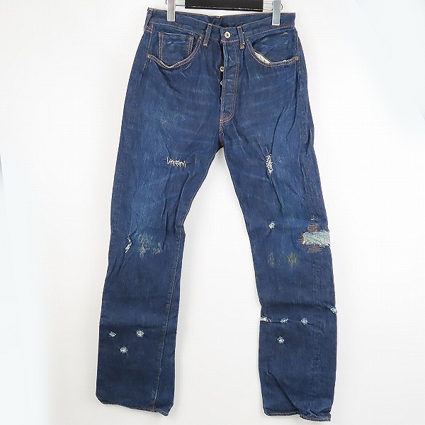 実際に弊社で買取させて頂いたLevi's/リーバイス S501xx 日本製 J22刻印大戦モデル復刻 ビッグE デニムパンツ 44501/W33L36