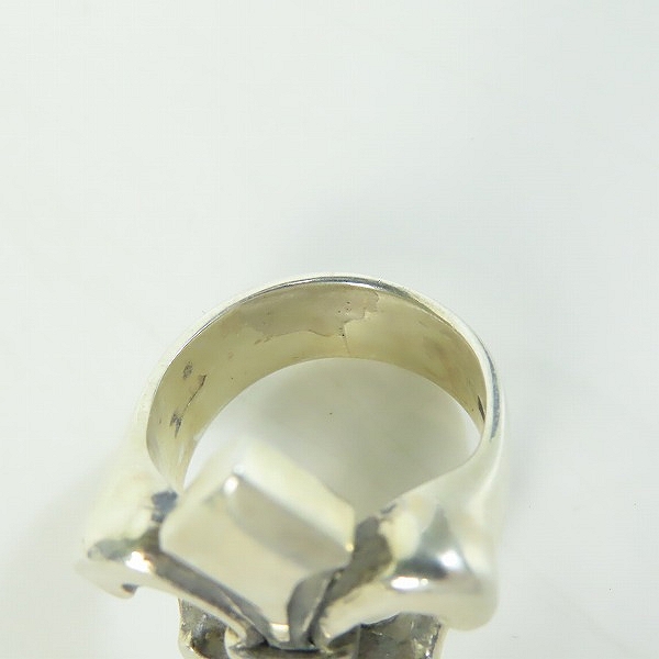 実際に弊社で買取させて頂いたCRAZY PIG/クレイジーピッグ ヘビー フレアーデリス フラットトップ リング/指輪 15号の画像 6枚目