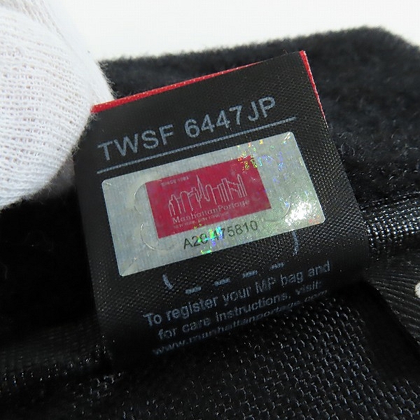 実際に弊社で買取させて頂いたManhattan Portage/マンハッタンポーテージ CORDURA/コーデュラ ショルダーパッド 肩当て ブラック の画像 7枚目