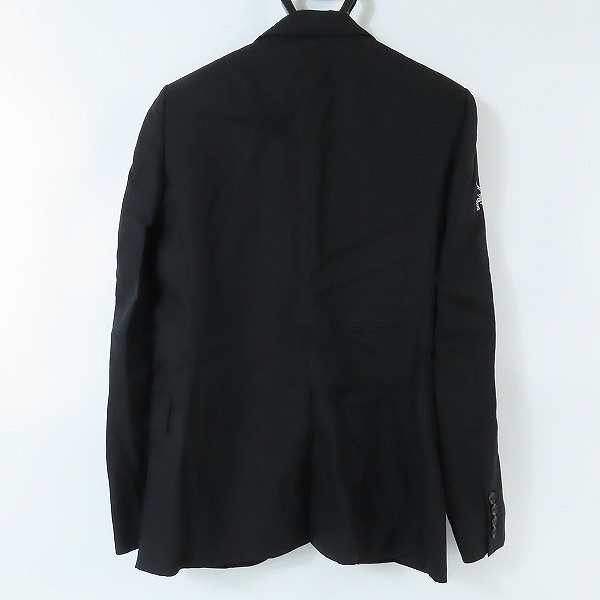 実際に弊社で買取させて頂いたroar/ロアー スワロフスキー クロスガン ウール 1B テーラードジャケット /2の画像 1枚目