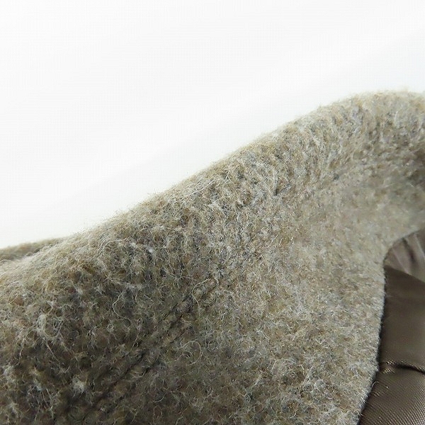 実際に弊社で買取させて頂いたSHIPS/シップス ウール シャギー ボンディング ラグランコート 114-16-0049/XLの画像 4枚目