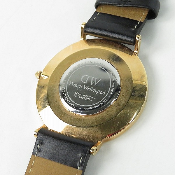 実際に弊社で買取させて頂いたDaniel Wellington/ダニエルウェリントン 腕時計 B40R38【動作未確認】の画像 3枚目