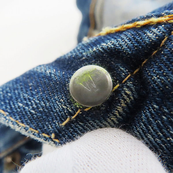 実際に弊社で買取させて頂いたLEVIS/リーバイス ヴィンテージ オリジナル 50s～60s 501 BIG E Wネーム デニムパンツの画像 3枚目