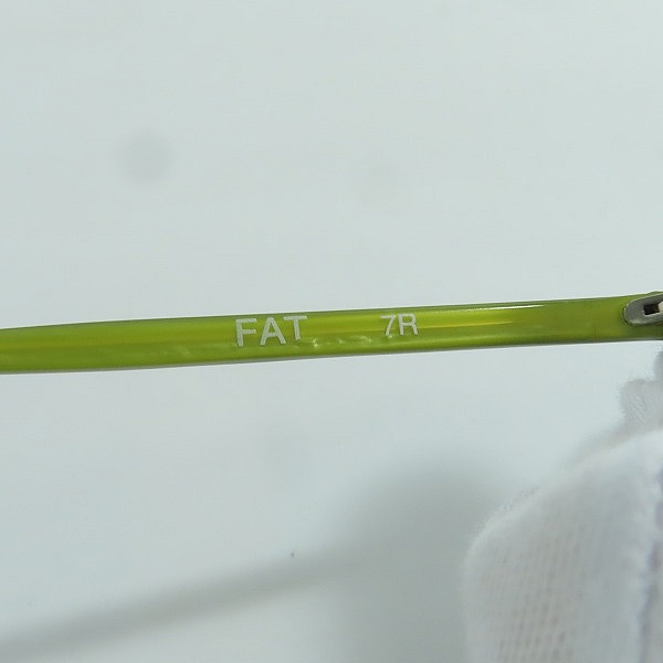 実際に弊社で買取させて頂いたAnne et Valentin/アンバレンタイン FAT 7R メガネフレームの画像 7枚目