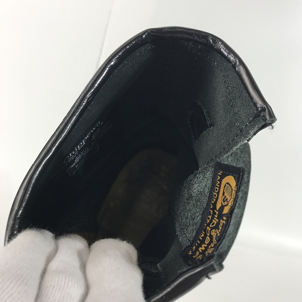 実際に弊社で買取させて頂いたCHIPPEWA/チペワ コードバン ショートエンジニアブーツ 99951/7Eの画像 4枚目
