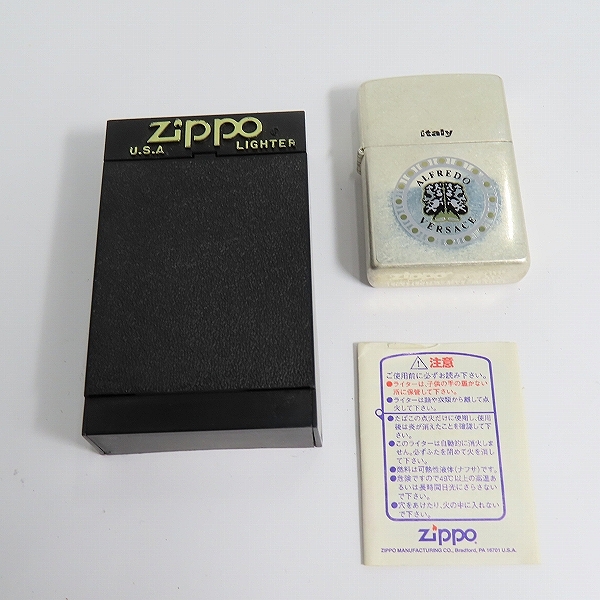 実際に弊社で買取させて頂いたZIPPO/ジッポー ALFREDO VERSACE/アルフレッド・ヴェルサーチ 00年製の画像 7枚目
