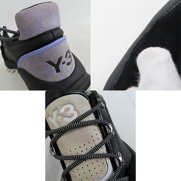 実際に弊社で買取させて頂いたY-3 Yohji Yamamoto×adidas/ヨウジヤマモト×アディダス ローカットスニーカー/EF7394/27.5の画像 6枚目