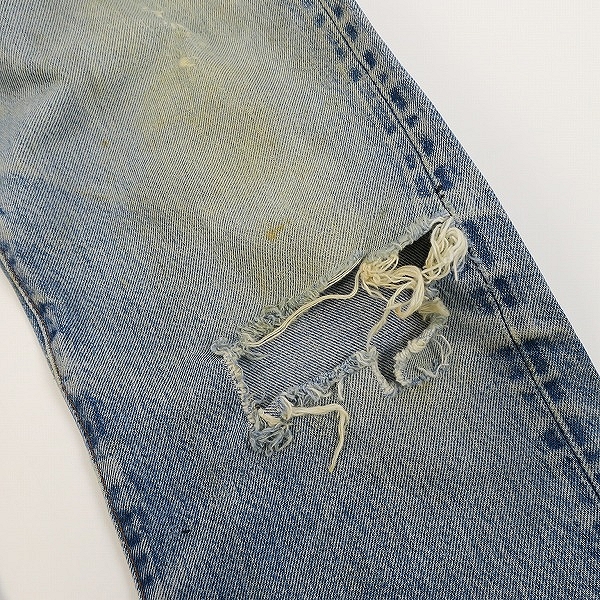 実際に弊社で買取させて頂いたLEVIS/リーバイス 80s 501 ボタン裏524 ストレートデニム の画像 8枚目