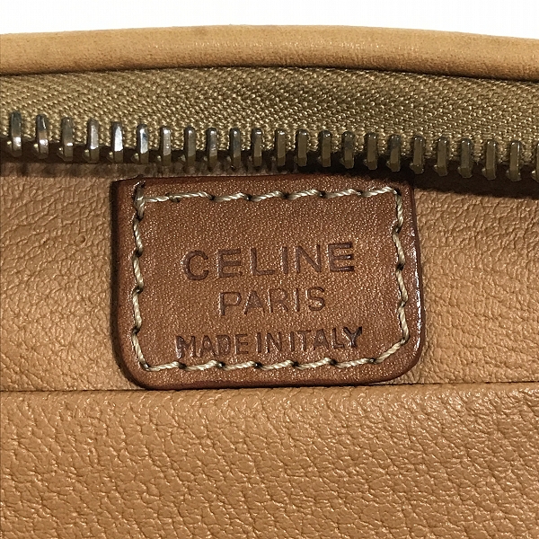 実際に弊社で買取させて頂いたCELINE/セリーヌ マカダム柄 クラッチバッグ ポーチの画像 5枚目