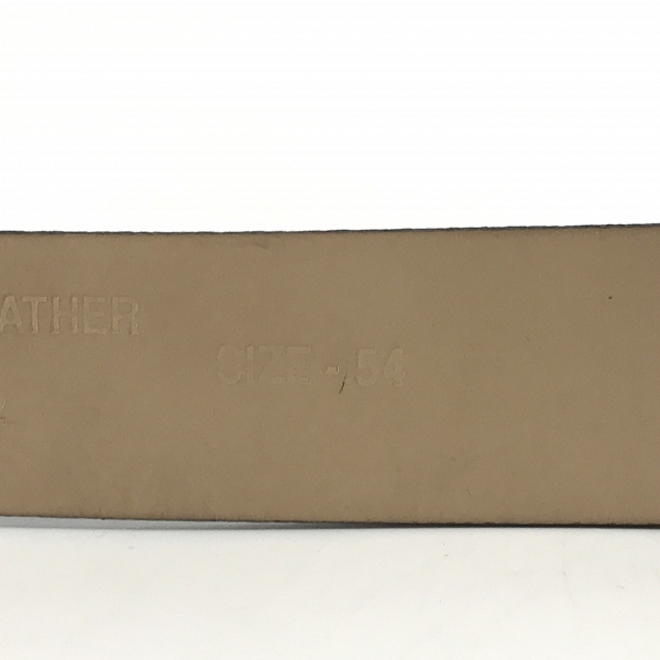 実際に弊社で買取させて頂いたEMPORIO ARMANI/エンポリオ アルマーニ レザーベルト Y4S012/54の画像 5枚目