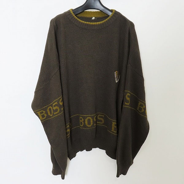 実際に弊社で買取させて頂いたHUGO BOSS/ヒューゴボス ロゴワッペン付 スウェットトレーナー XL