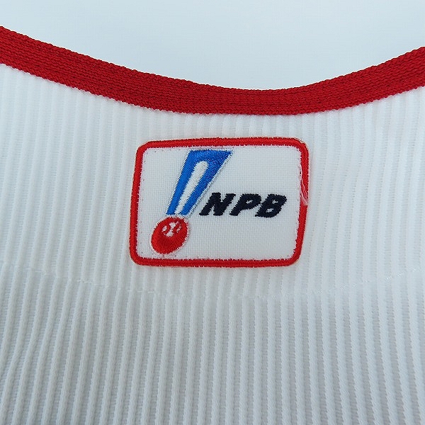 実際に弊社で買取させて頂いたデサント×ビームス 東京ヤクルトスワローズ 2007 NPBマーク レプリカユニフォーム #23 青木宣親の画像 7枚目