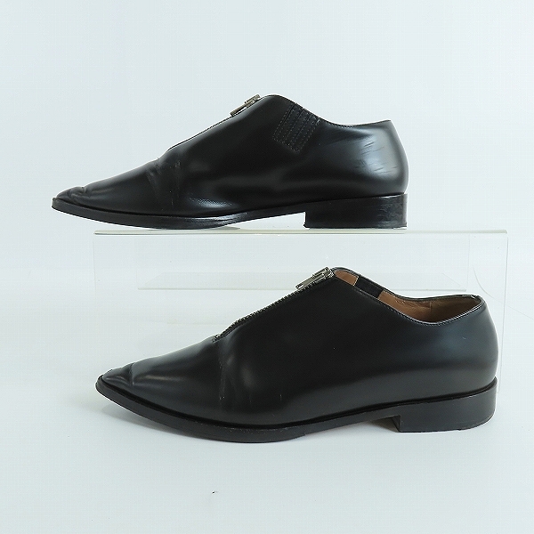 実際に弊社で買取させて頂いたMARNI/マルニ センタージップレザーシューズ/37の画像 3枚目