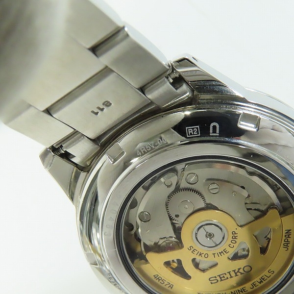 実際に弊社で買取させて頂いたSEIKO/セイコー PRESAGE/プレザージュ 自動巻き 腕時計 4R57-00T0/SARY209の画像 5枚目