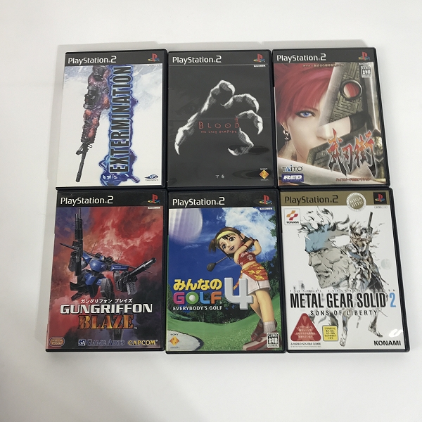 実際に弊社で買取させて頂いた【おまとめ/動作未確認】Play Station/PS2/PSP 鬼武者/龍が如く/アーマードコア2 他 本体/ソフト 等の画像 6枚目