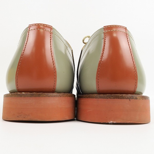 実際に弊社で買取させて頂いたREGAL/リーガル サドルオックスフォードシューズ グレー×ブラウン 2051N 25.0の画像 1枚目