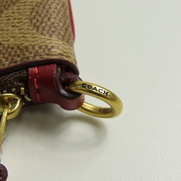 実際に弊社で買取させて頂いたCOACH/コーチ レキシーポーチの画像 7枚目