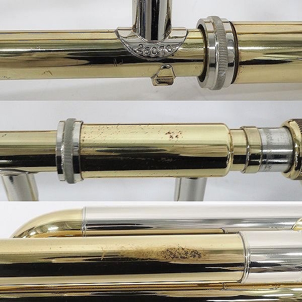 実際に弊社で買取させて頂いた★Antoine Courtois/アントワンヌ・クルトワ 400 Prestige Symphonie テナーバストロンボーン太管 セミハードケース付の画像 5枚目