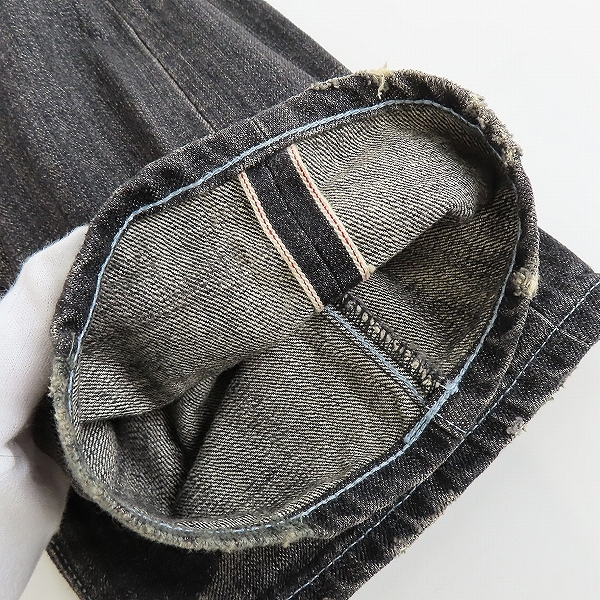 実際に弊社で買取させて頂いたNEIGHBORHOOD/ネイバーフッド S GLORY SAVAGE BASIC ヴィンテージ加工ストレートデニム 101DCNH-PTM12/Sの画像 8枚目