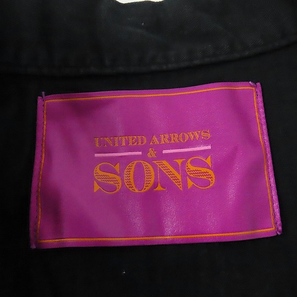 実際に弊社で買取させて頂いたUNITED ARROWS &SONS/ユナイテッドアローズアンドサンズ TOMMY SHIRT/ガウンジャケット 5525-211-0208/Lの画像 2枚目