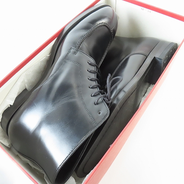 実際に弊社で買取させて頂いたREGAL/リーガル Uチップドレスレザーブーツ 38RR/26の画像 8枚目