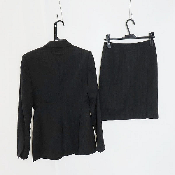 実際に弊社で買取させて頂いたJEAN PAUL GAULTIER CLASSIQUE/ジャンポールゴルチェ ストライプ セットアップ/ジャケット/スカート 40の画像 1枚目