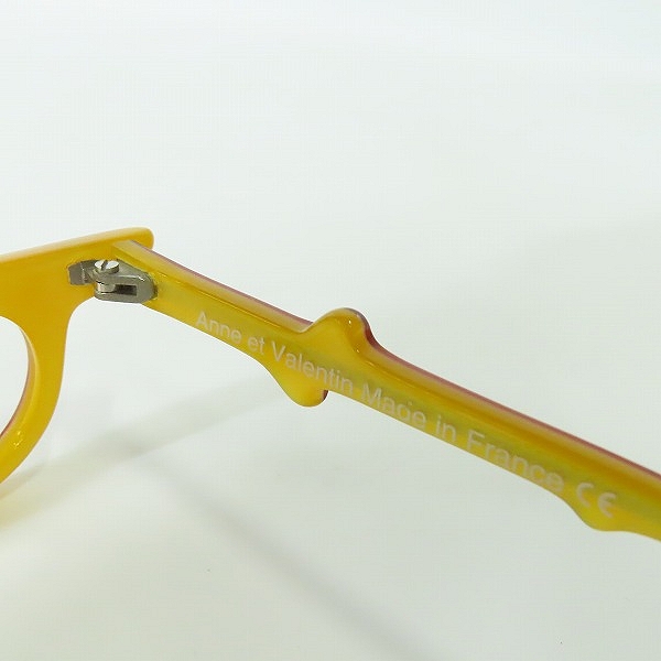 実際に弊社で買取させて頂いたAnne et Valentin/アンバレンタイン CHIN PRE 7Q メガネフレームの画像 5枚目