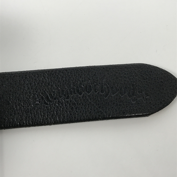 実際に弊社で買取させて頂いたNEIGHBORHOOD/ネイバーフッド レザー ベルトの画像 1枚目