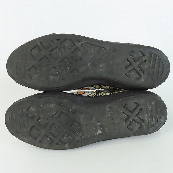 実際に弊社で買取させて頂いたMARC JACOBS/マークジェイコブス ペイズリーデザイン ハイカット スニーカー 9の画像 2枚目