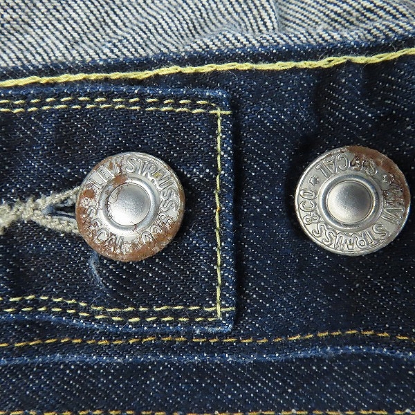実際に弊社で買取させて頂いたLEVIS×BEAMS/リーバイス×ビームス THE INSIDE OUT COLLECTION デニムジャケット 84464-0000/Lの画像 8枚目