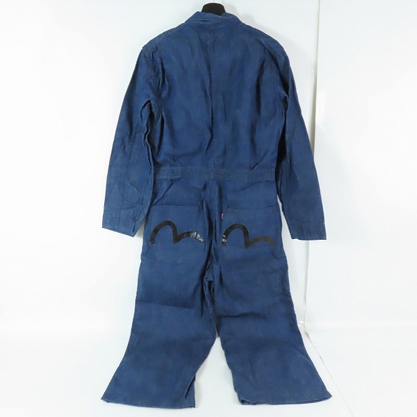 実際に弊社で買取させて頂いたEVISU/エヴィス かもめ Lot.1200 つなぎ/オールインワン /40の画像 1枚目