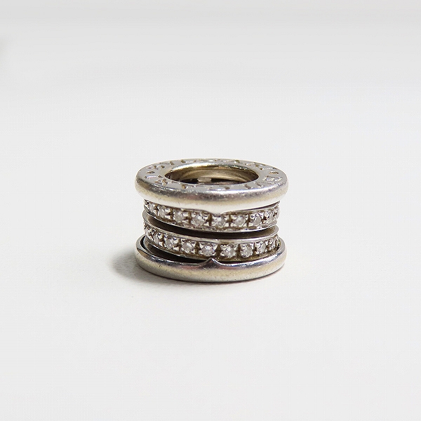 実際に弊社で買取させて頂いたBVLGARI/ブルガリ B-ZERO1/ビーゼロワン 750/K18WG×ダイヤモンド ペンダントトップの画像 2枚目