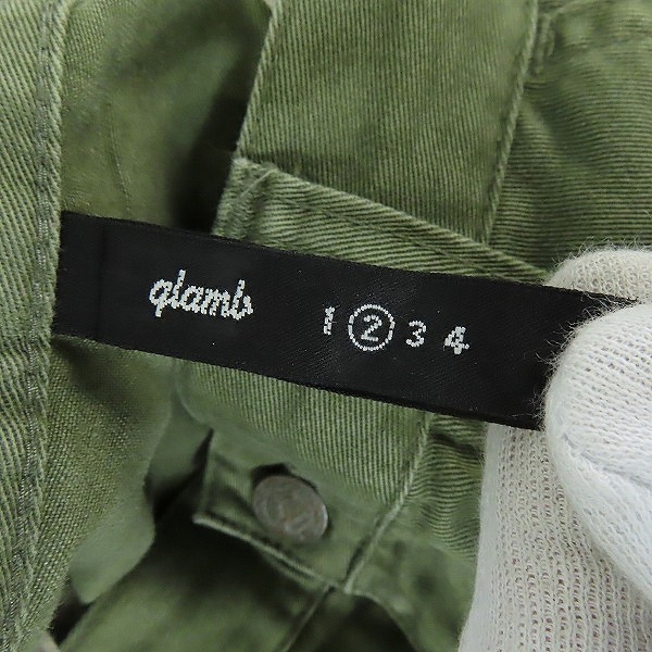 実際に弊社で買取させて頂いたglamb/グラム ペイント加工 ワークパンツ/2の画像 2枚目
