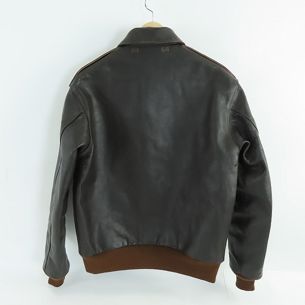 実際に弊社で買取させて頂いたTHE REAL McCOY'S/ザ リアルマッコイズ A-2 (MODEL 220) レザー フライトジャケット MJ22001/42 の画像 1枚目
