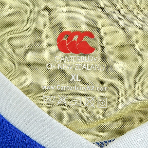 実際に弊社で買取させて頂いたCANTERBURY/カンタベリー ポーツマスFC 半袖 ユニフォーム/XLの画像 2枚目