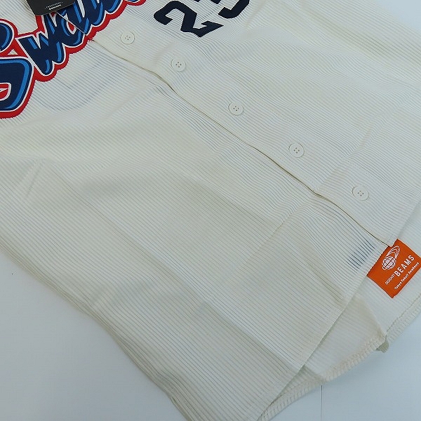 実際に弊社で買取させて頂いたデサント×ビームス 東京ヤクルトスワローズ 2006 ホーム レプリカユニフォーム #23青木 DYS-0601/FREEの画像 8枚目