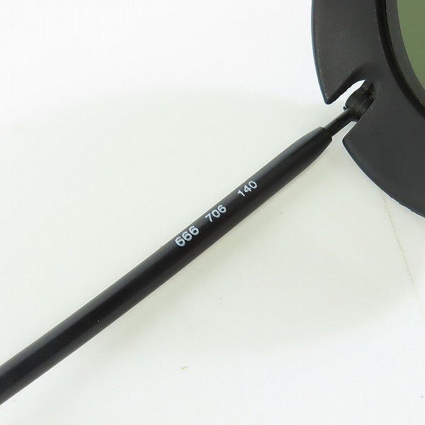 実際に弊社で買取させて頂いたGIORGIO ARMANI/ジョルジオアルマーニ オーバル アイウエア/サングラス 666 706の画像 6枚目