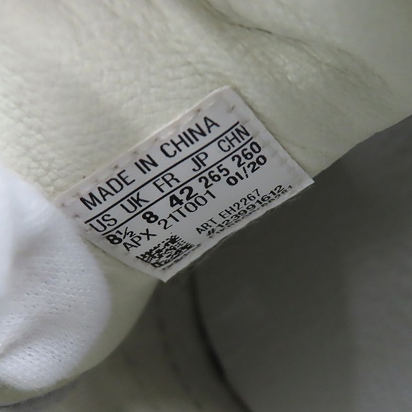 実際に弊社で買取させて頂いたY-3/ワイスリー Yohji Yamamoto×adidas/ヨウジヤマモト×アディダス 20SS YOHJI STAR EH2267/26.5の画像 4枚目